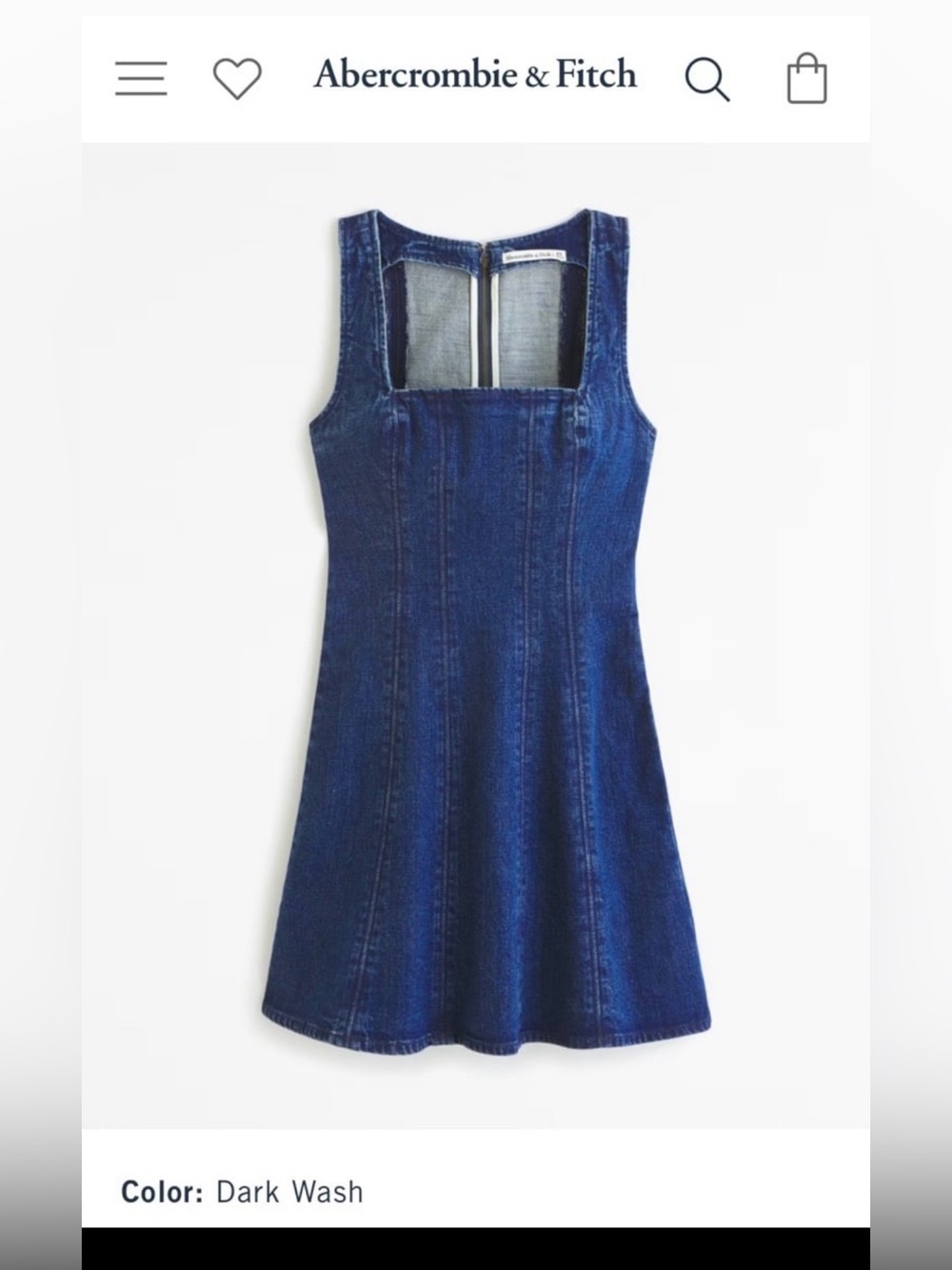 Abercrombie Jean Dress